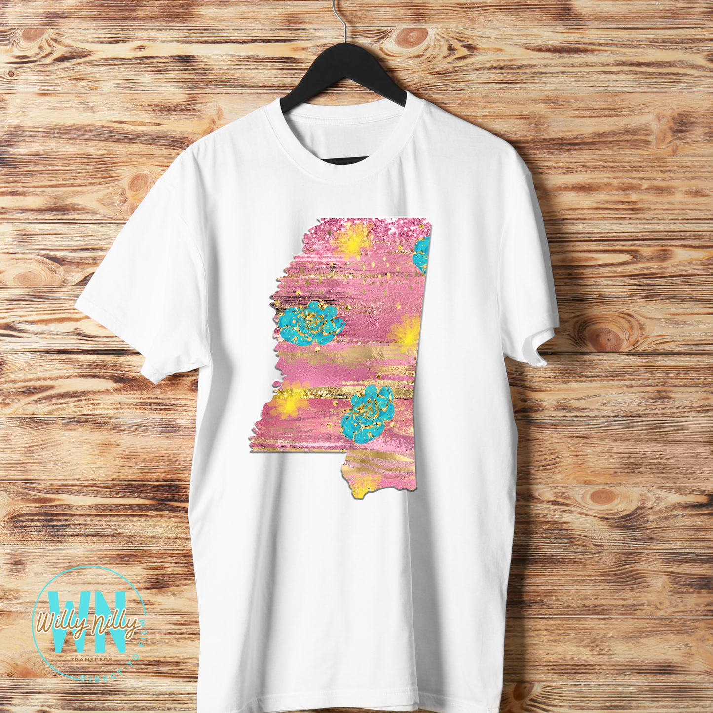 Glitz State (Mississippi)-Ready to Press DTF Transfer