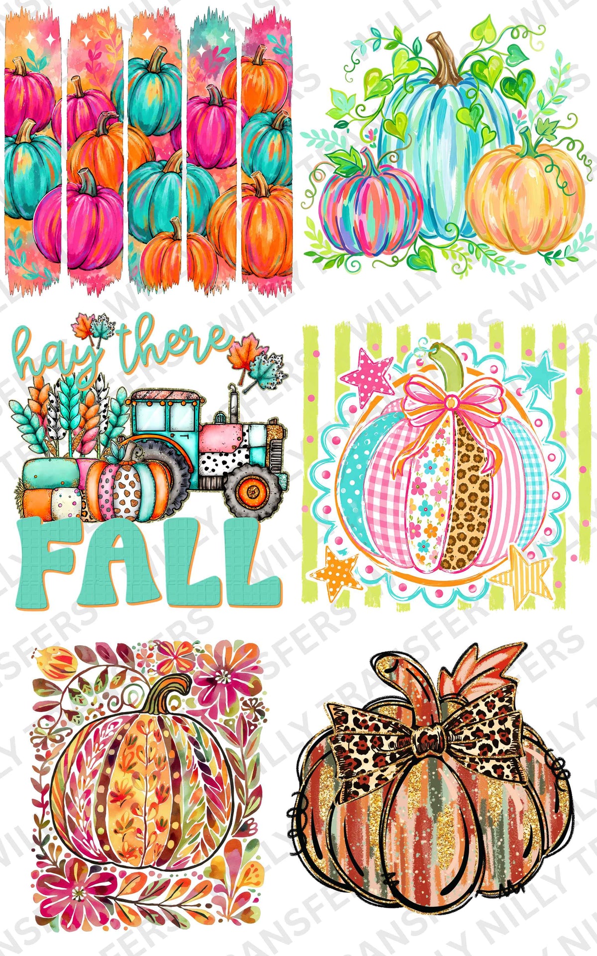 Premade Gang Sheet-Hay There Fall (Adult)