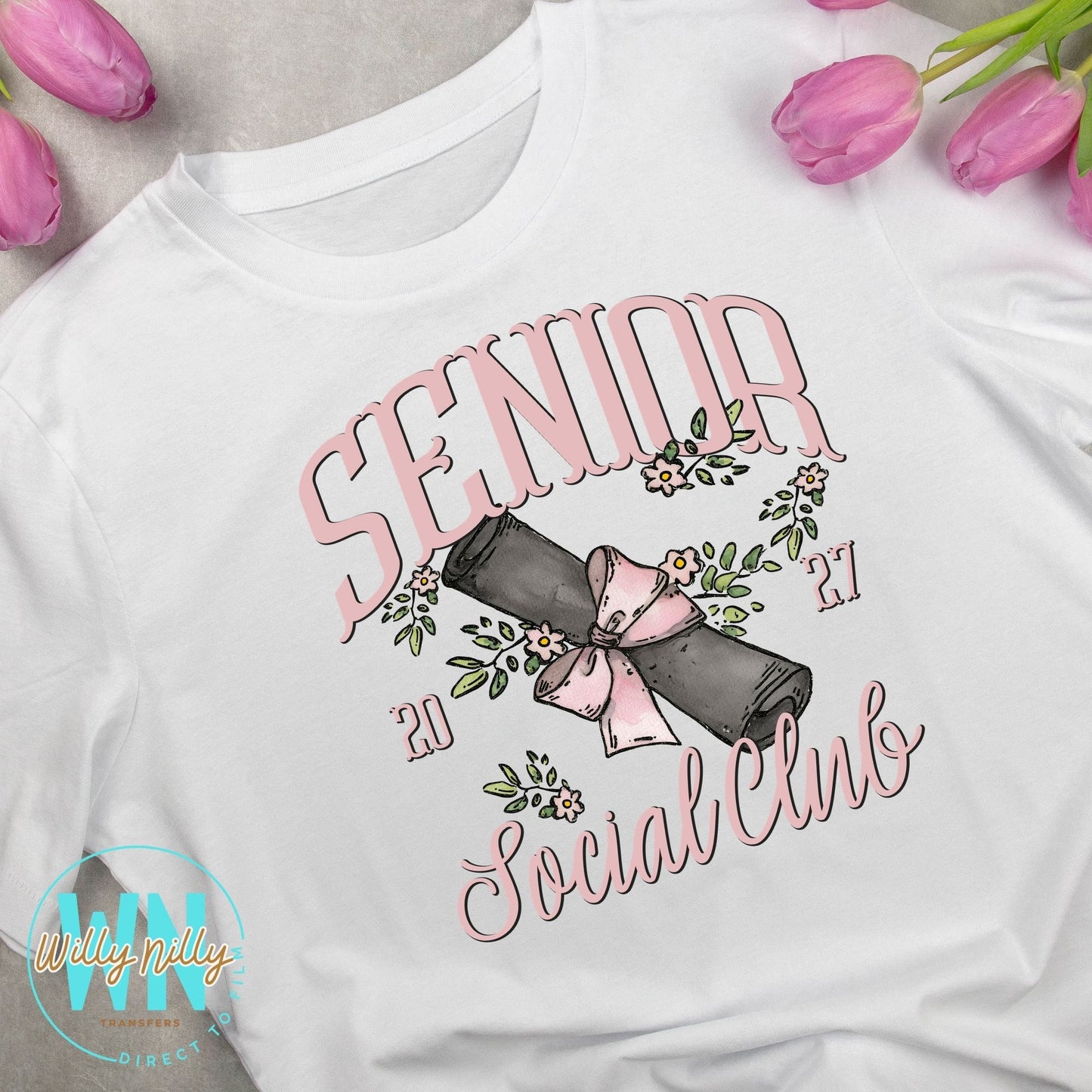 Senior Social Club-Ready to Press DTF Transfer