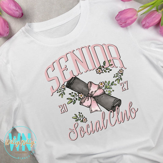 Senior Social Club-Ready to Press DTF Transfer