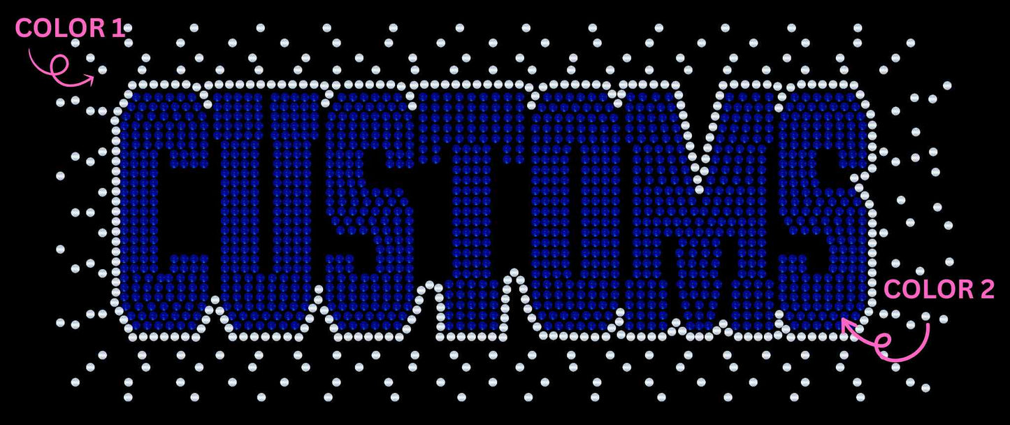 Custom Spangle Transfer