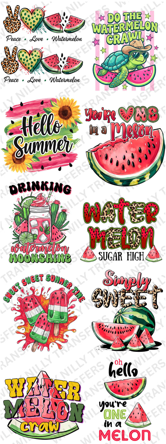 Premade Gang Sheet-Do the Watermelon Crawl (Adult)