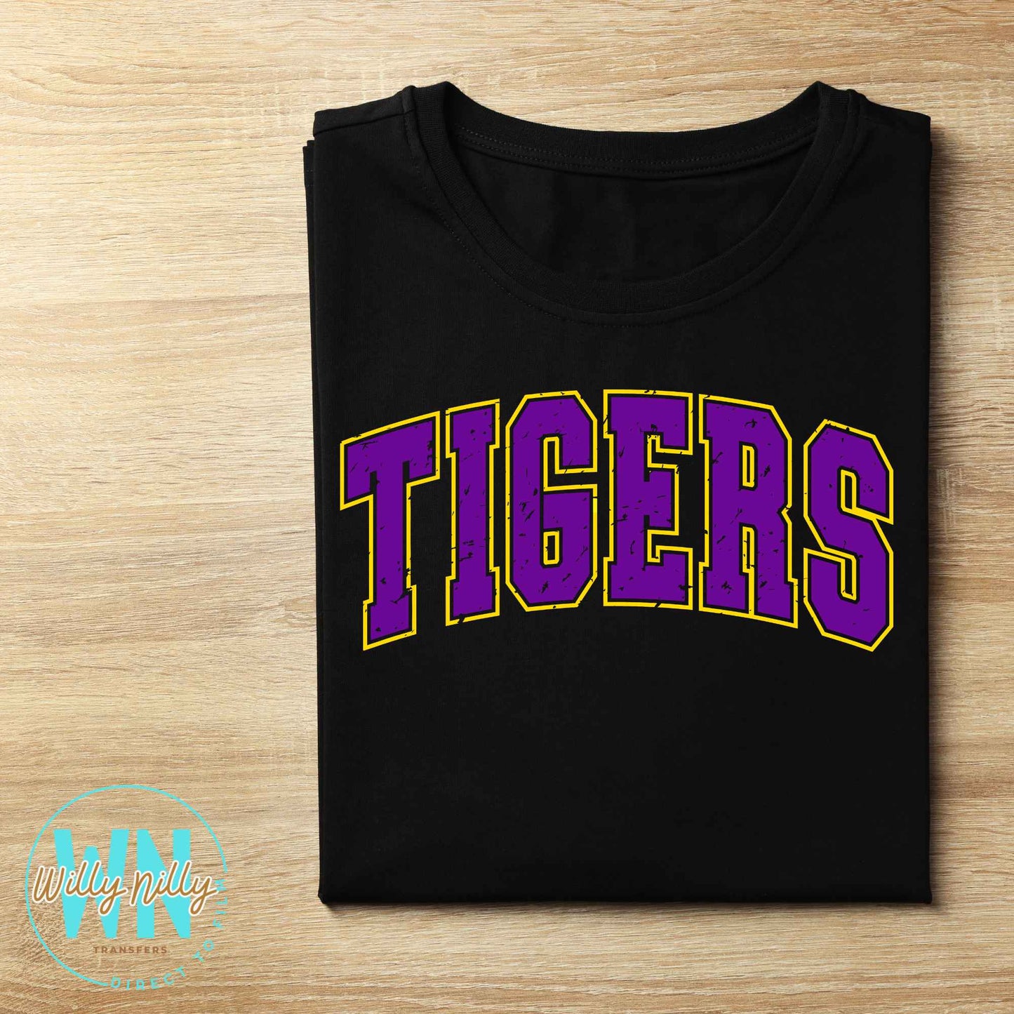 Tigers Distressed-Ready to Press DTF Transfer