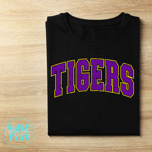 Tigers Distressed-Ready to Press DTF Transfer