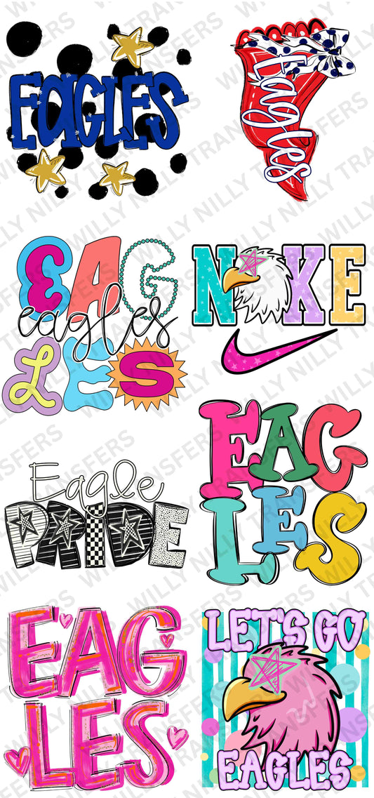 Premade DTF Gang Sheet-EAGLES Spirit (Adult)