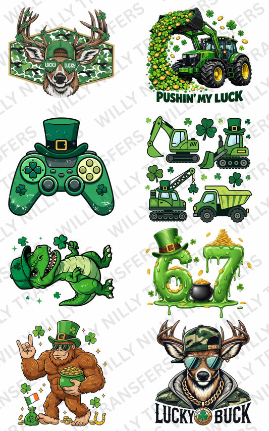 ST PATRICKS DAY Premade 22.5x36 (Youth)