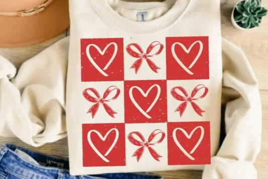 HEARTS AND BOWS (transfer only)