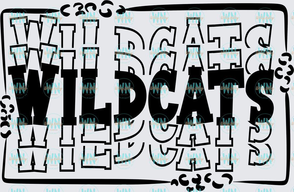 Wildcats (stacked)-Ready to Press DTF Transfer