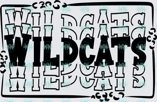 Wildcats (stacked)-Ready to Press DTF Transfer