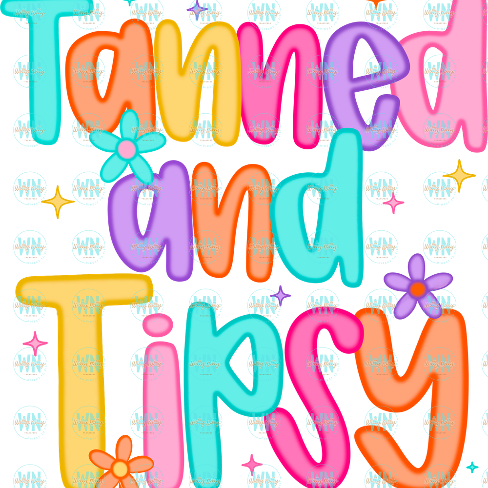 TANNED AND TIPSY