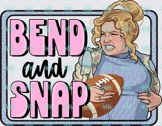 Bend and Snap-Ready to Press DTF Transfer