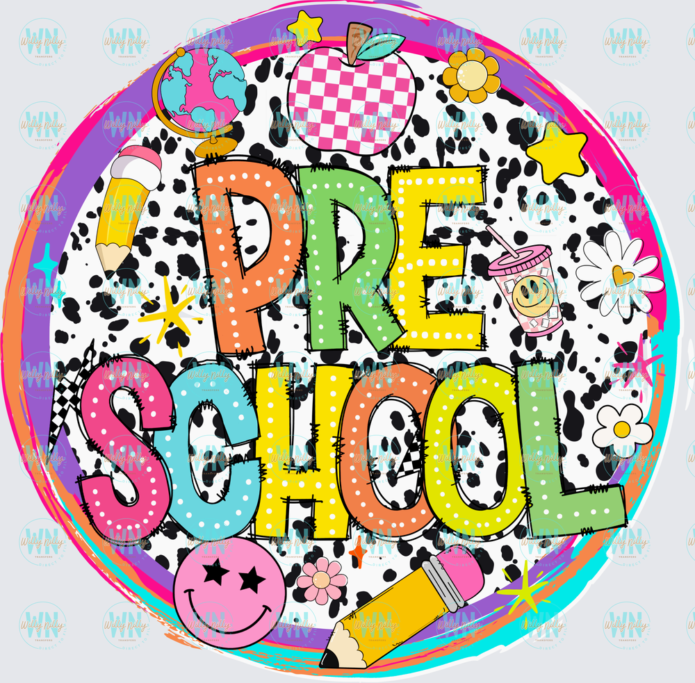 Cute Preschool-Ready to Press DTF Transfer