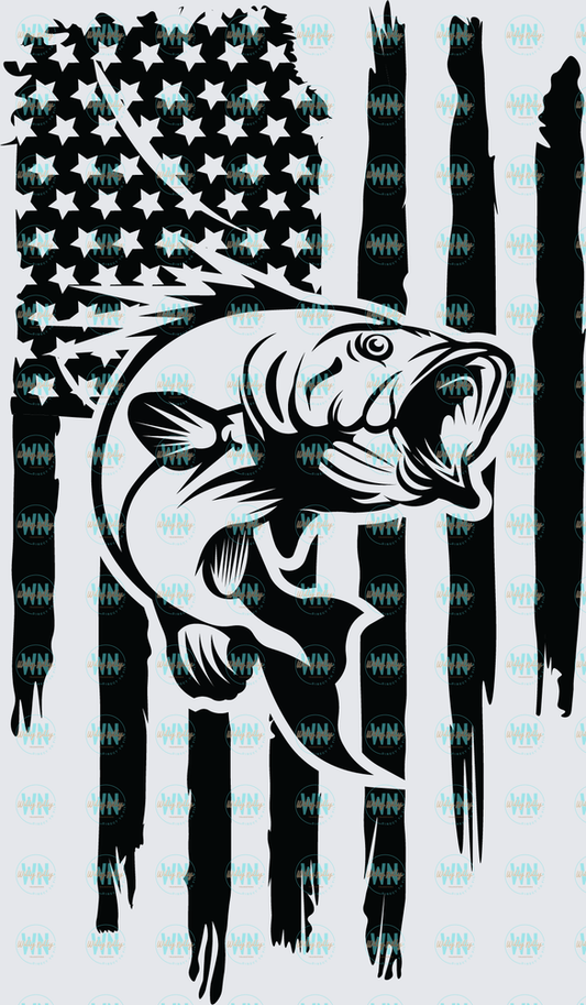 Fishing Flag-Ready to Press DTF Transfer