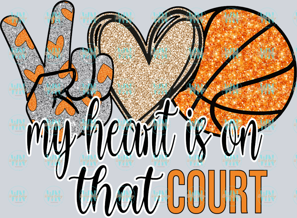 My heart is on that court basketball