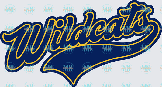 Wildcats-Ready to Press DTF TRansfer