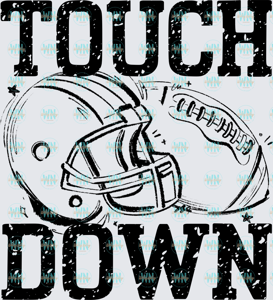 Touch Down-Ready to Press DTF Transfer