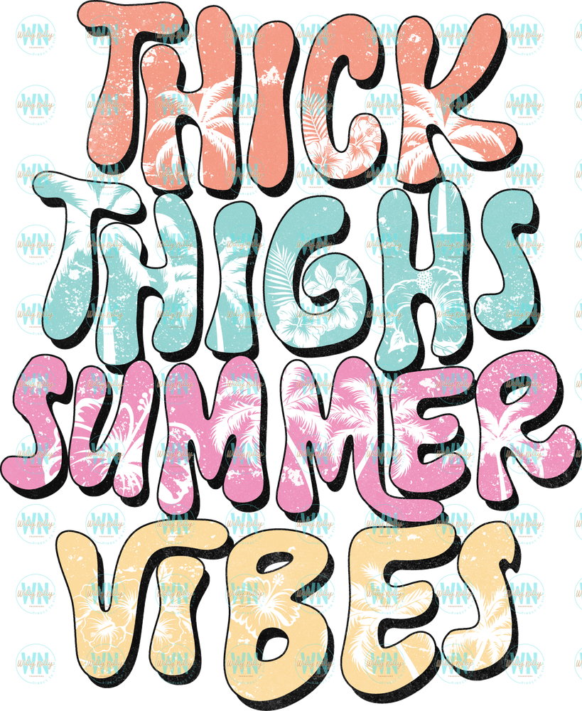 Thick Thighs Summer Vibes