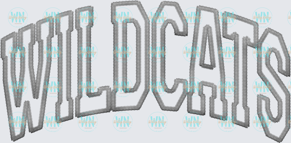 Wildcats (white stitch)-Ready to Press DTF Transfer