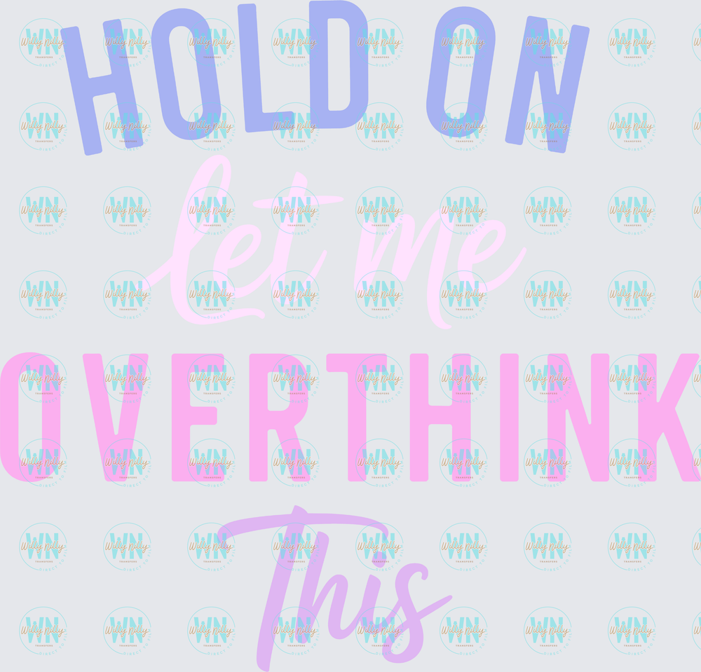hold on