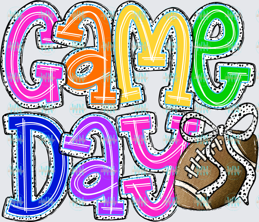 Game Day-Ready to Press DTF Transfer