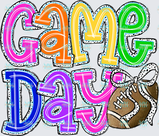 Game Day-Ready to Press DTF Transfer