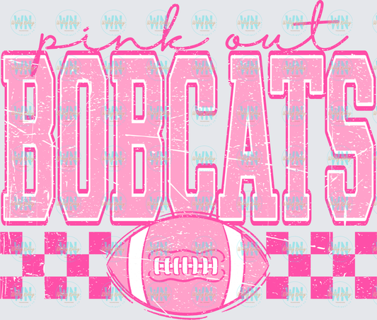 Bobcats (pink out)-Ready to Press DTF Transfer