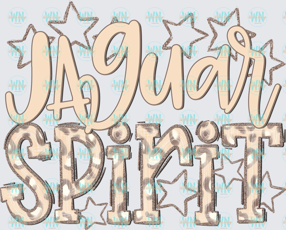 Jaguar Spirit-Ready to Press DTF Transfer