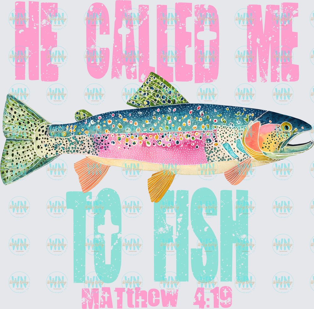 He called me to fish