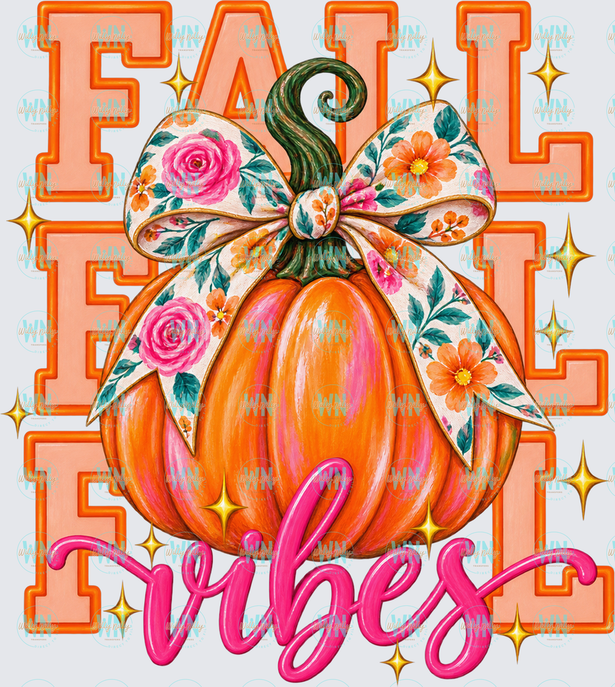 Fall Vibes (stacked)-Ready to Press DTF Transfer