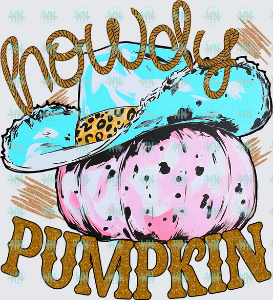 Howdy Pumpkin-Ready to Press DTF Transfer