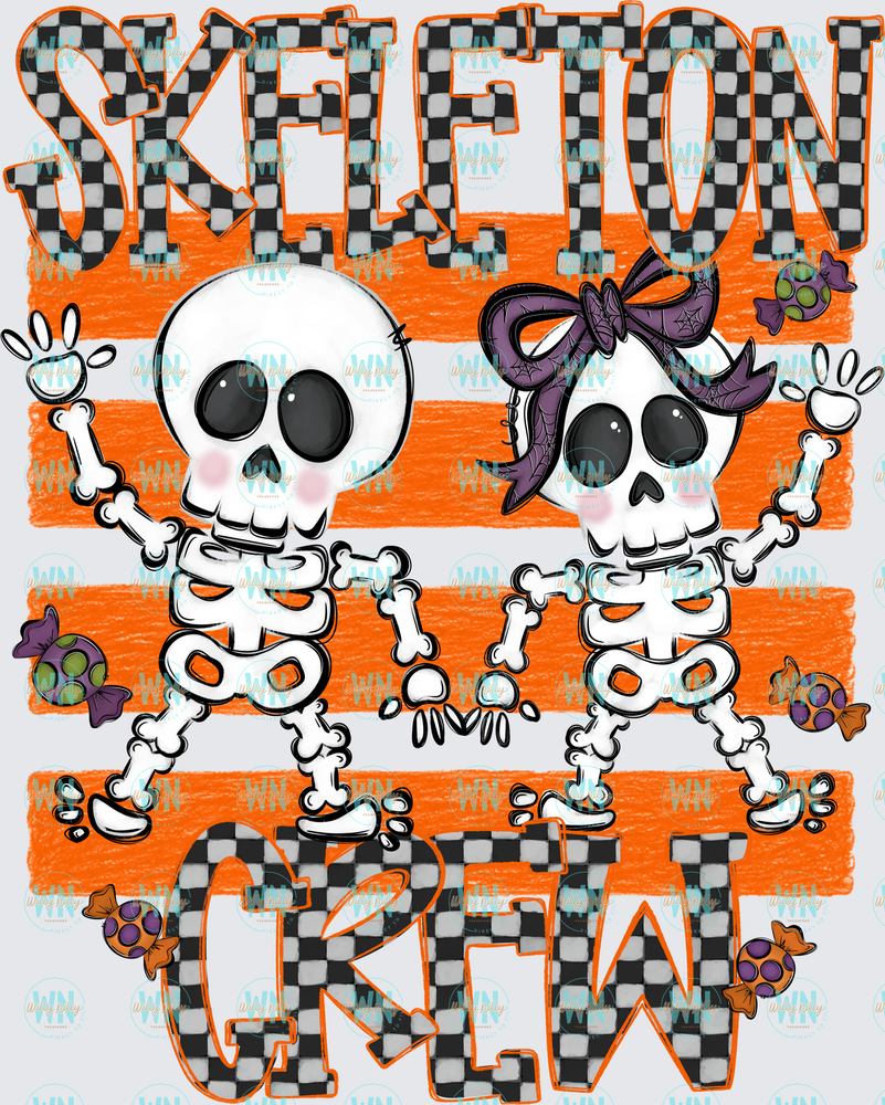Skeleton Crew-Ready to Press DTF Transfer