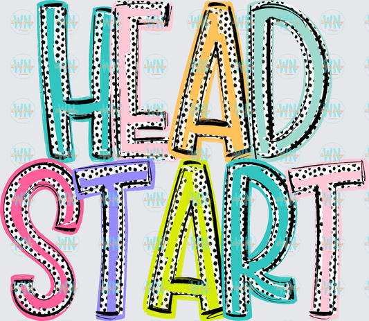 Head Start (cute)-Ready to Press DTF Transfer
