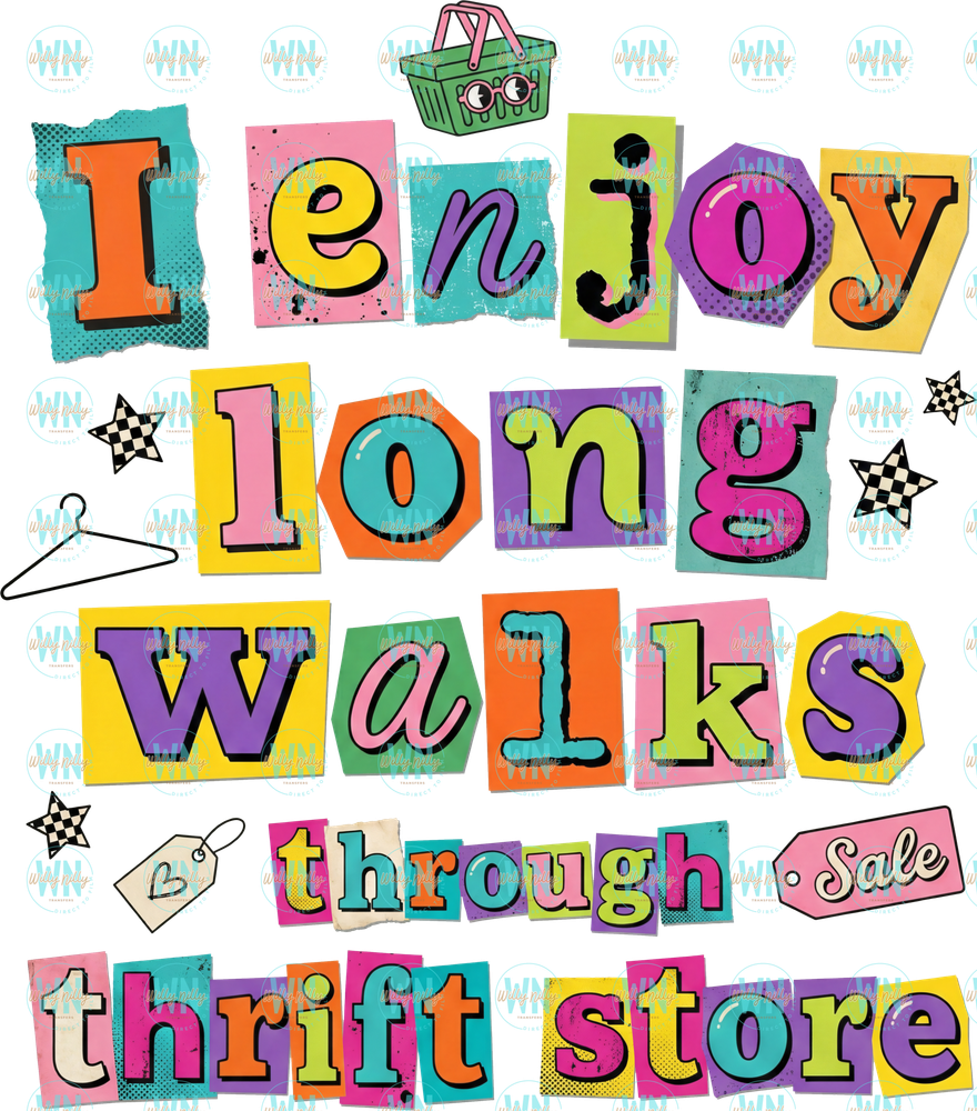 Enjoy Long Walks Through a Thrift Store