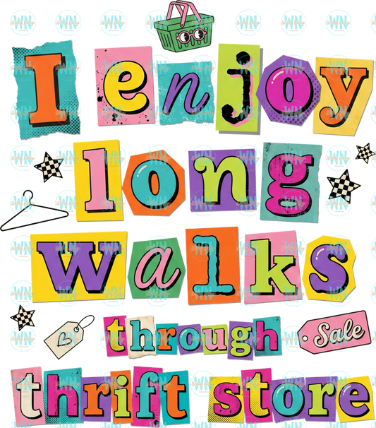 Enjoy Long Walks Through a Thrift Store