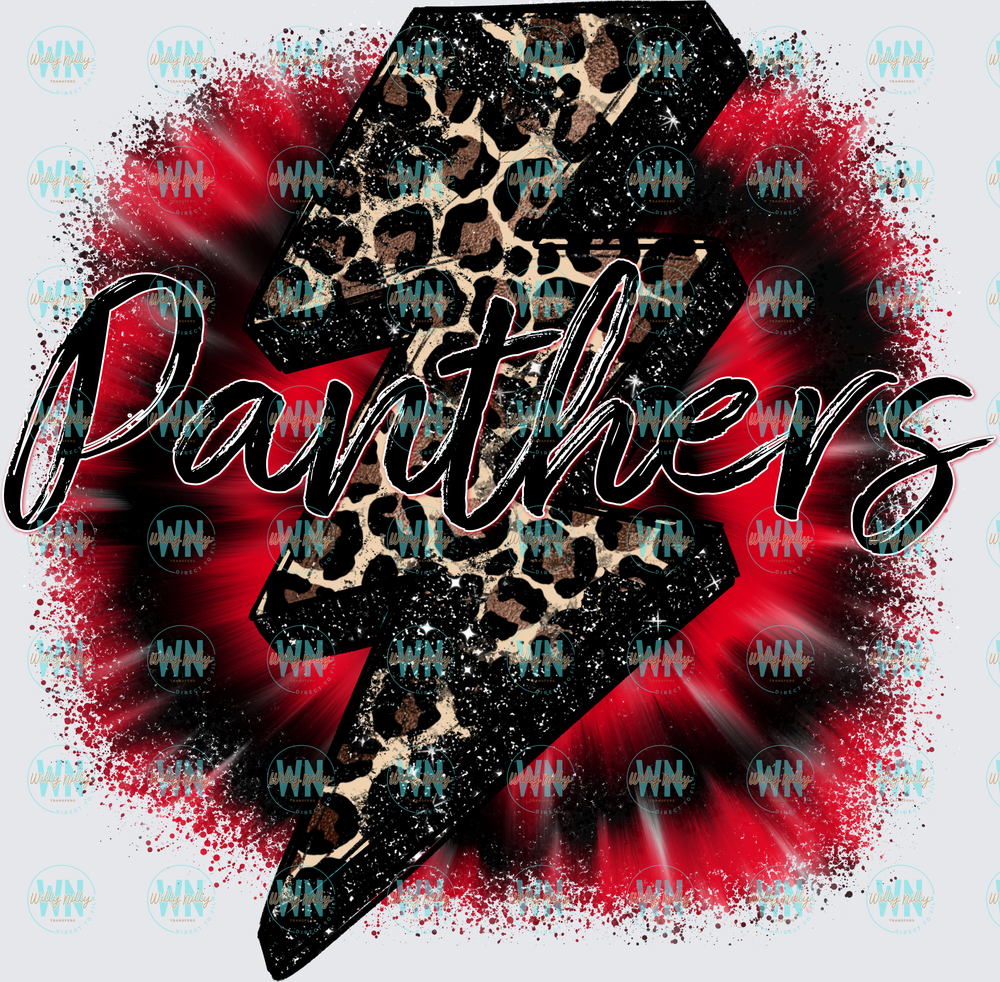 Panthers (black bolt)-Ready to Press DTF Transfer