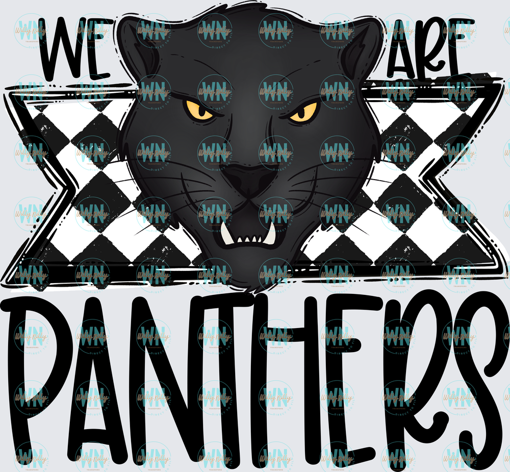 We Are Panthers (mascot)-Ready to Press DTF Transfer