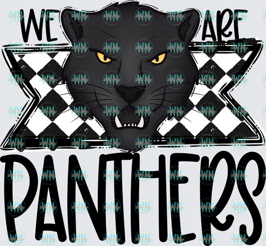 We Are Panthers (mascot)-Ready to Press DTF Transfer