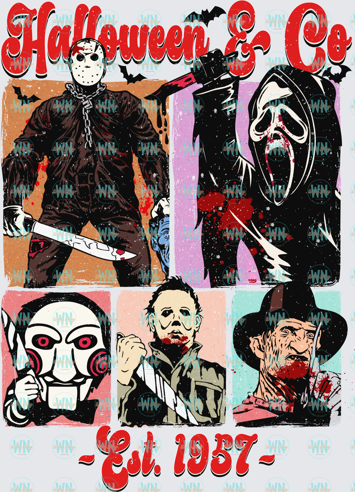 Halloween & Co.-Ready to Press DTF Transfer