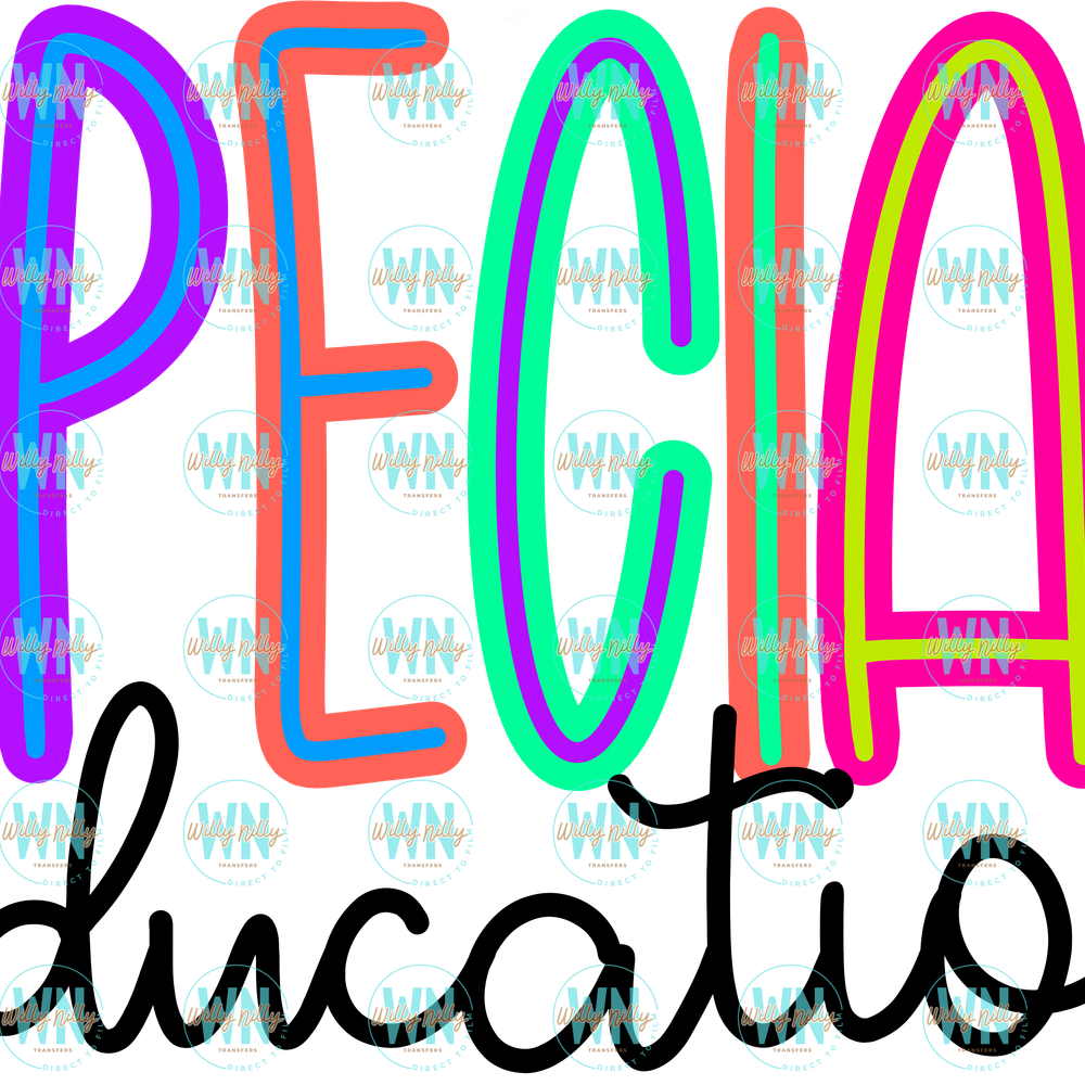 Special Education Black Print