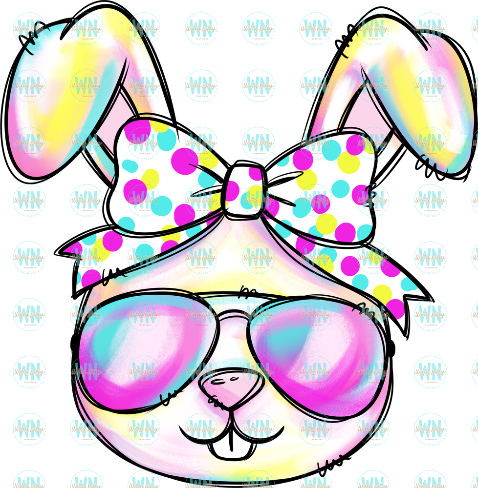 Pink Cool Bunny