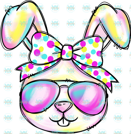 Pink Cool Bunny