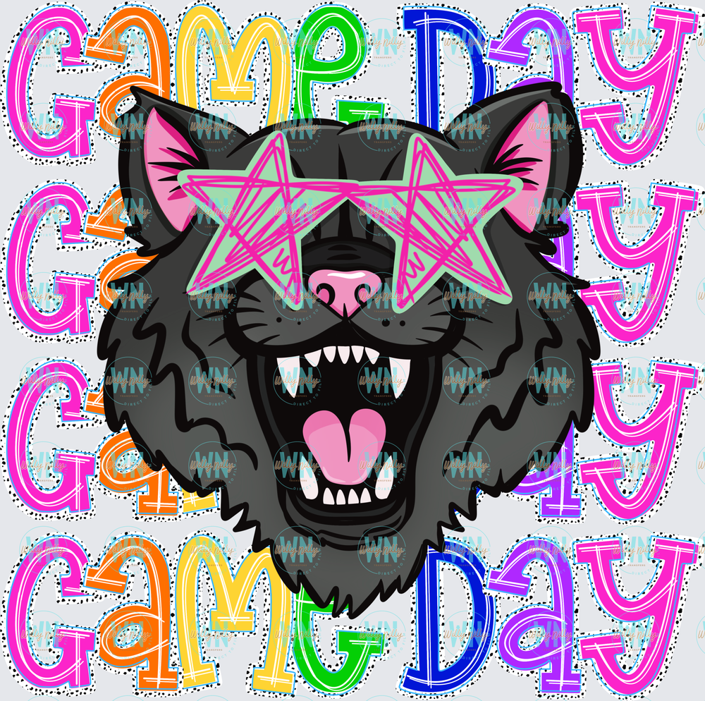 Game Day (Wildcats)-Ready to Press DTF Transfer