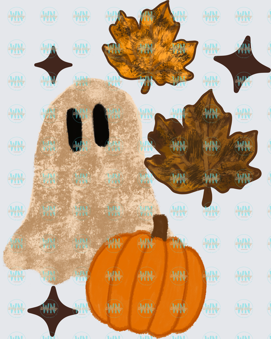 Fall Ghost-Ready to Press DTF Transfer