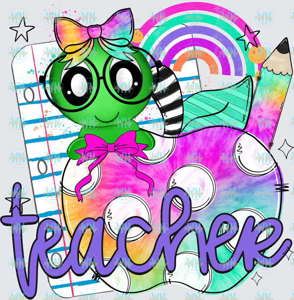 Cute Teacher-Ready to Press DTF Transfer