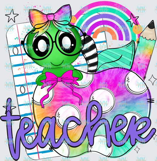 Cute Teacher-Ready to Press DTF Transfer
