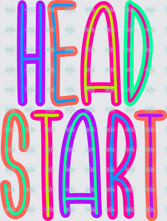 Head Start-Ready to Press DTF Transfer