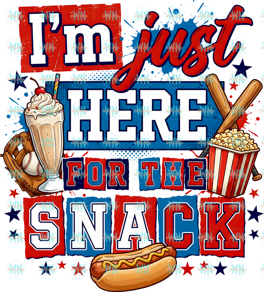 just here for snacks