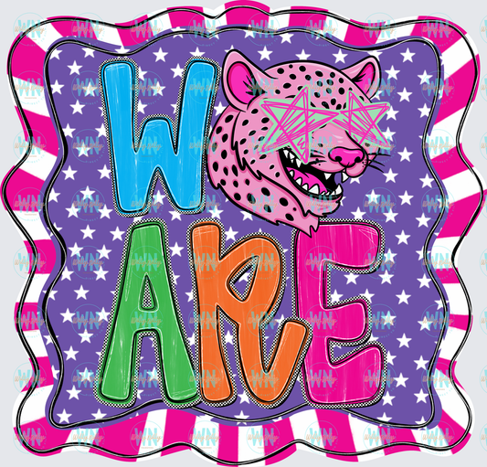 We are Jaguars (mascot)-Ready to Press DTF Transfer
