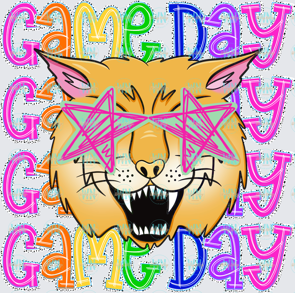Game Day (Bobcats)-Ready to Press DTF Transfer