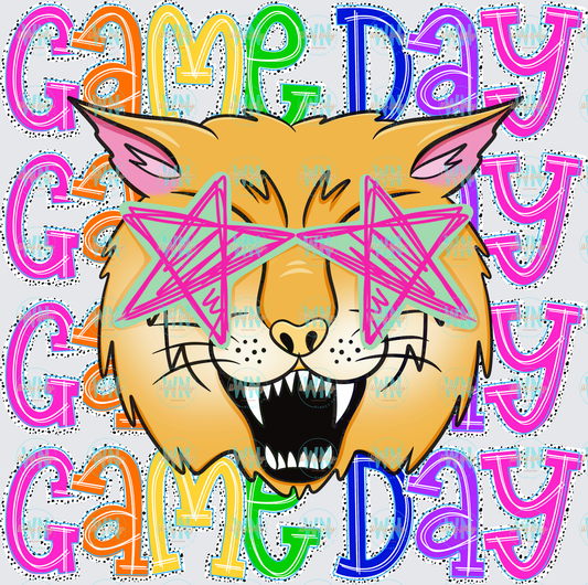 Game Day (Bobcats)-Ready to Press DTF Transfer